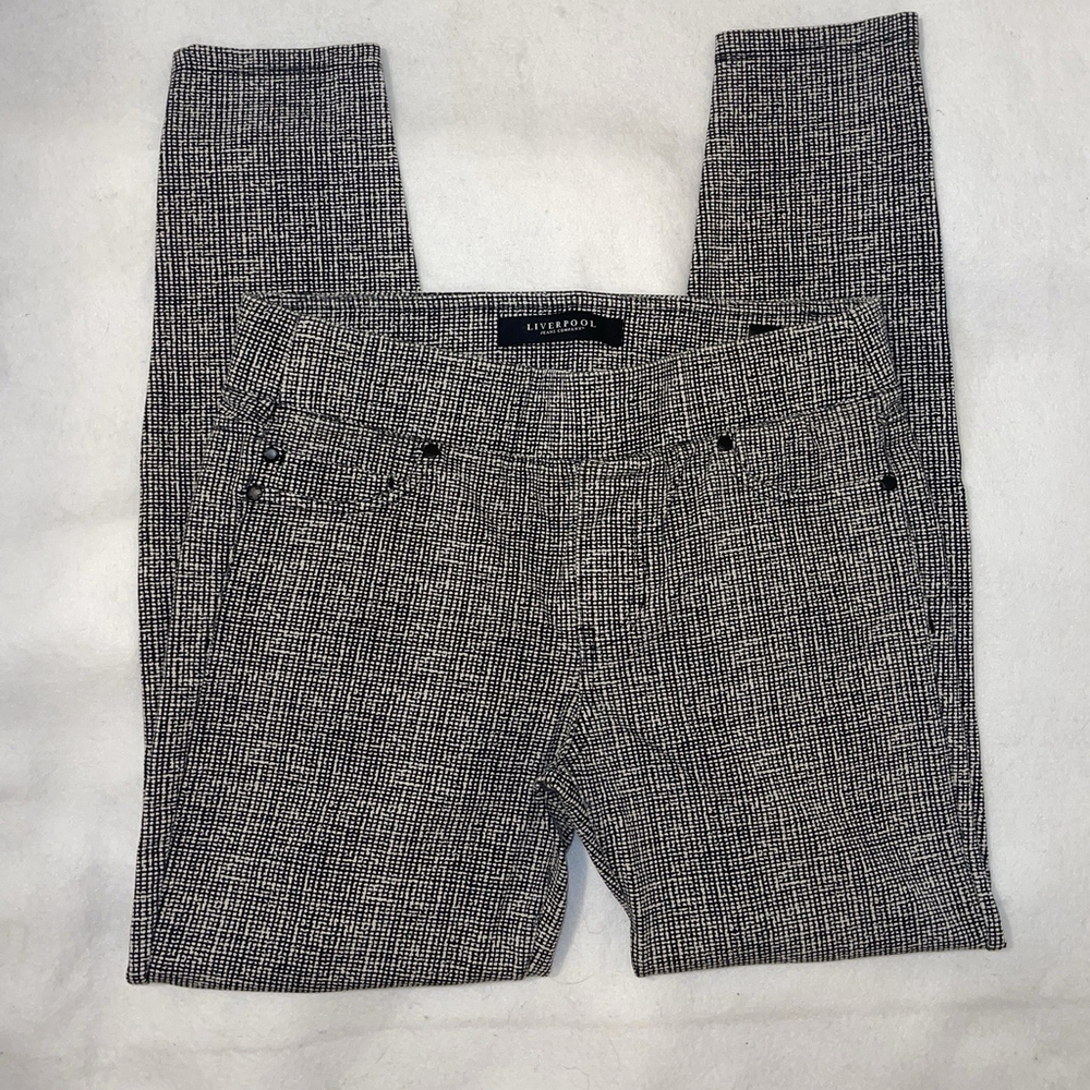 Liverpool Jeans Company Knit Skinny Pants Whisper White Size 8